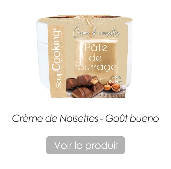 Creme noisette - tablette chocolat façon bueno - ScrapCooking